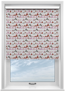 Cloudy Peaks, Petal - Roller Blind